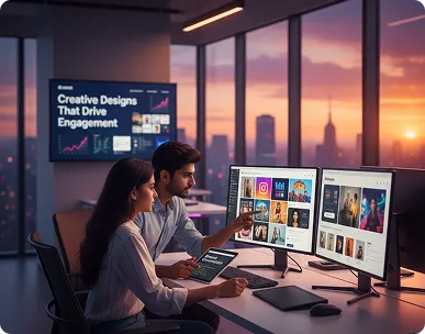 Custom website elements and digital posts